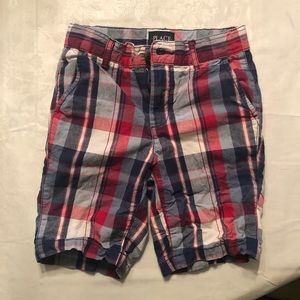 Red white and blue shorts